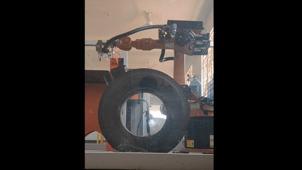 P2P motion of industrial manipulator based on end coordinates generated by Vision System